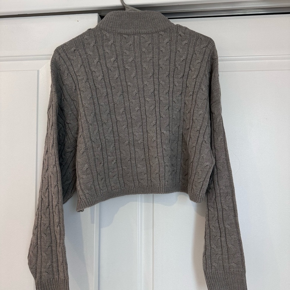 Garage Cropped Quarter Zip - Picture 2 of 4